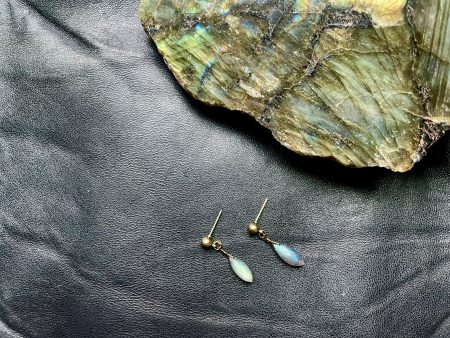 Labradorite Nebula Studs Fashion