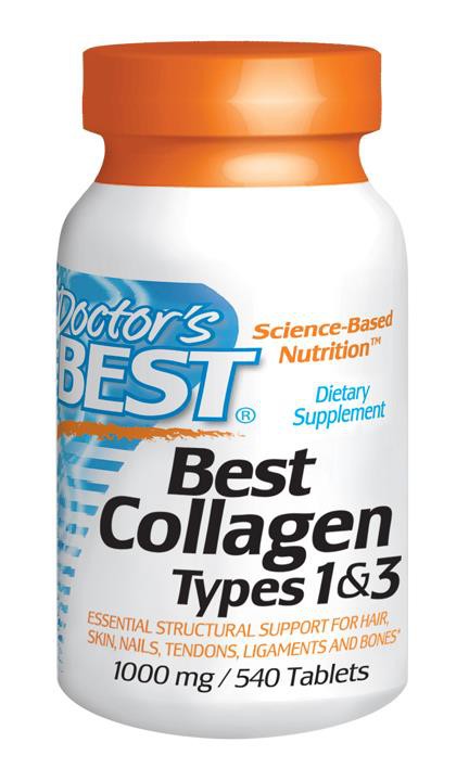 Doctor s Best Collagen Types 1 & 3 1000mg 540 Tablets Sale