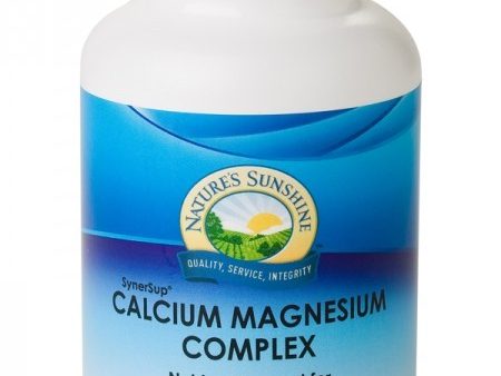 Nature s Sunshine Calcium Magnesium Complex 180 Tablets For Discount