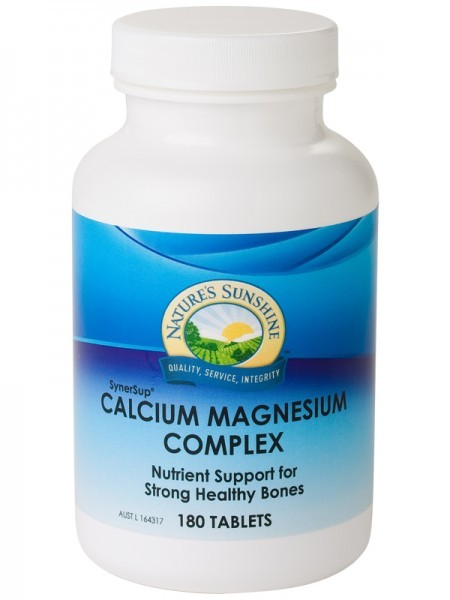 Nature s Sunshine Calcium Magnesium Complex 180 Tablets For Discount