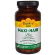 Country Life Gluten Free Maxi Hair Plus 120 Veggies Caps For Sale