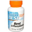 Doctor s Best Best D-Phenylalanine 500mg 60 Vcaps - Dietary Supplement Online Sale