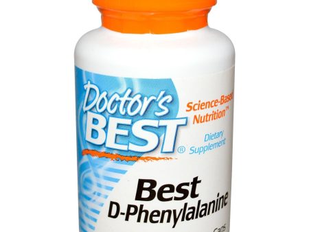 Doctor s Best Best D-Phenylalanine 500mg 60 Vcaps - Dietary Supplement Online Sale