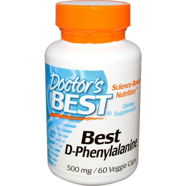 Doctor s Best Best D-Phenylalanine 500mg 60 Vcaps - Dietary Supplement Online Sale