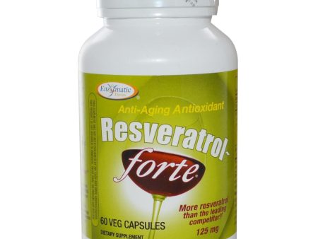 Enzymatic Therapy, Resveratrol-Forte, 125 mg, 60 VCaps Fashion