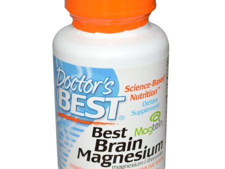 Doctor s Best Best Brain Magnesium 50 mg 90 VCaps - Dietary Supplement Online