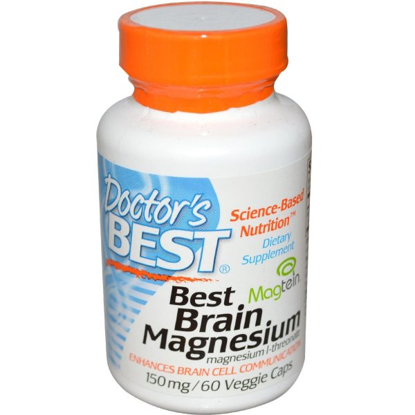 Doctor s Best Best Brain Magnesium 50 mg 90 VCaps - Dietary Supplement Online