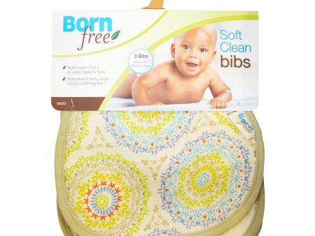 Born Free, Soft Clean Bibs, 3 Bibs Online Sale