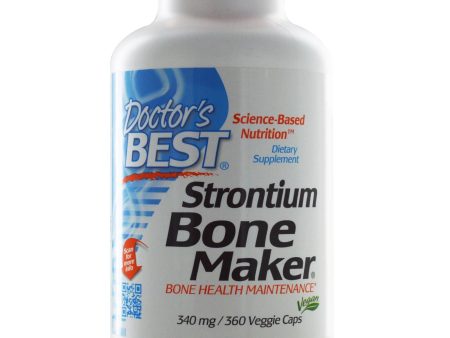 Doctor s Best, Strontium Bone Maker, 340 mg, 360 Veggie Caps Online now