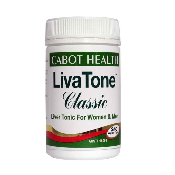 Cabot Health, Livertone Caps, Liver Tonic For Men & Women, 240 Capsules on Sale