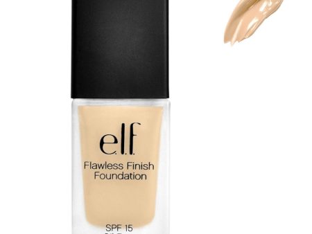 E.L.F Cosmetics Flawless Finish Foundation SPF 15 Oil Free Porcelain 23 g 0.8 oz For Sale