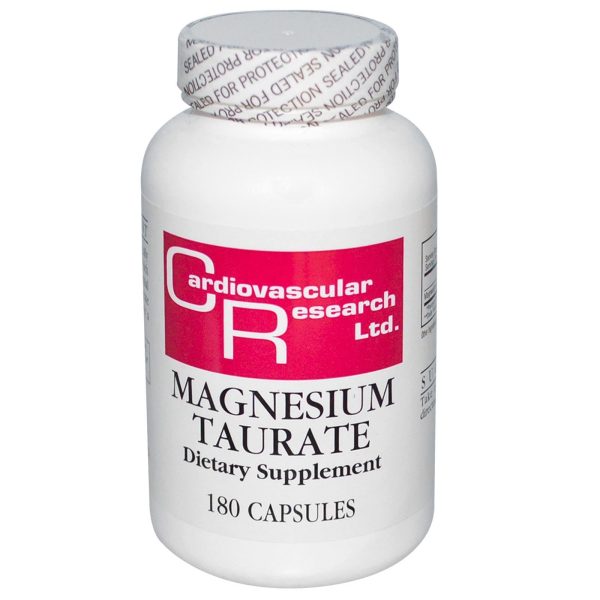 Cardiovascular Research Ltd Magnesium Taurate 180 Capsules Online now