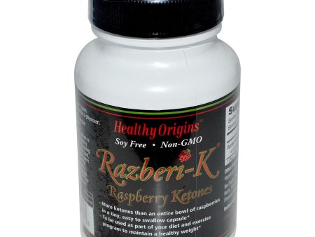 Healthy Origins, Razberi-K, Raspberry Ketones, 100 mg, 60 Capsules Fashion