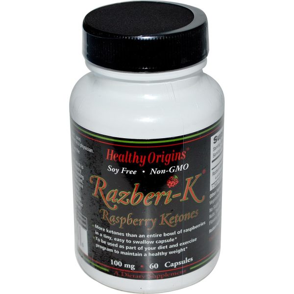 Healthy Origins, Razberi-K, Raspberry Ketones, 100 mg, 60 Capsules Fashion