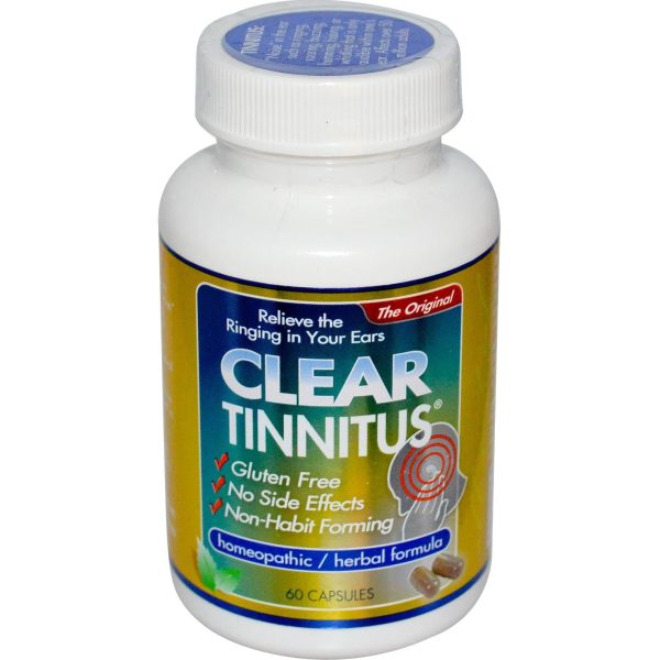 Clear Products, Clear Tinnitus, 60 Capsules - Supplement For Cheap