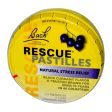 Bach Original Flower Essences Rescue Pastilles Natural Stress Relief 50 g 1.7 oz Pastilles Online now