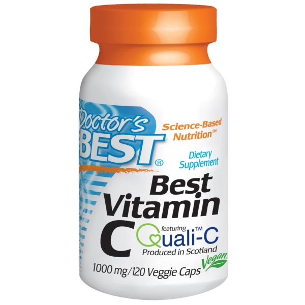 Doctor s Best Best Vitamin C 1000mg 120 Veggie Capsules Online Hot Sale