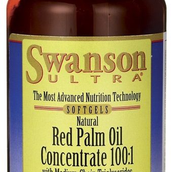 Swanson Ultra Natural Red Palm Oil Concentrate 100:1 60 Softgels Sale