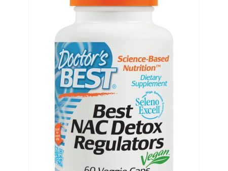 Doctor s Best, NAC Detox Regulators, 180 Veggie Caps Supply