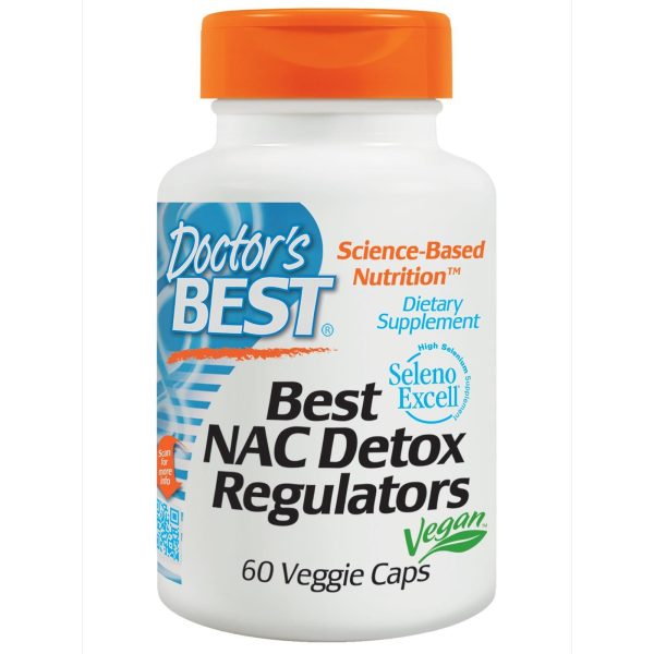 Doctor s Best, NAC Detox Regulators, 180 Veggie Caps Supply