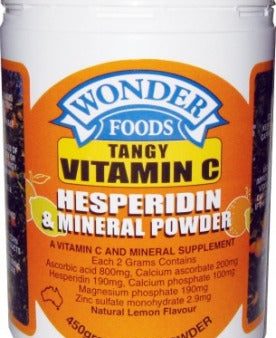 Wonder Foods Tangy Vitamin C Powder 450g - Vitamin Supplement Cheap