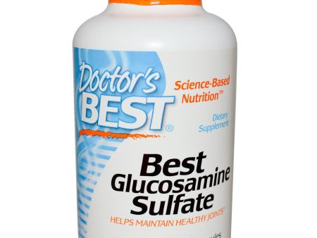 Doctor s Best, Vegan Glucosamine Sulfate with GreenGrown Glucosamine, 750 mg, 180 Veggie Caps Cheap