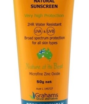 Graham s Natural Sun-Clear Sunscreen SPF 30 + 50g Cheap