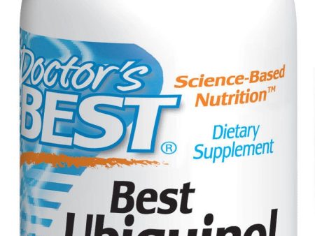 Doctor s Best Best Ubiquinol Featuring Kaneka QH 100mg 60 Softgels Online Sale