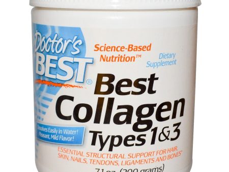 Doctor s Best Collagen Types 1 & 3 200g 7.1 oz - Dietary Supplement Online