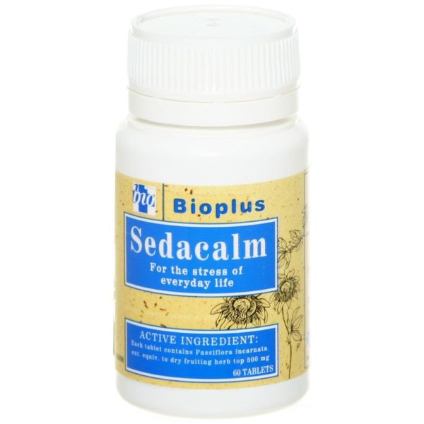 Bioplus SedaCalm 60 Tablets - Herbal Supplement For Discount