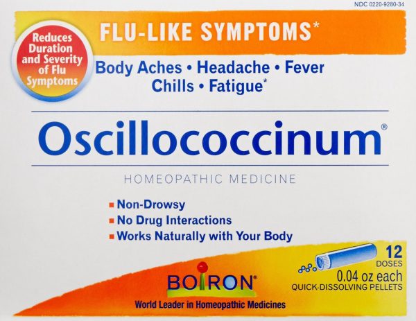 Boiron Oscillococcinum 12 Doses 0.04 oz Each - Health Supplement Discount