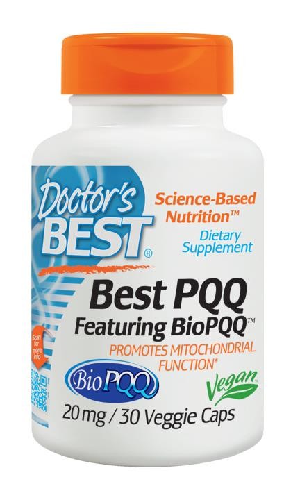 Doctor s Best PQQ Featuring Bio PQQ 20mg 30 Veggie Caps Supply