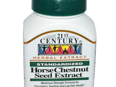 21st Century Health Care Horse Chestnut Seed Extract Standardised 60 VCaps Fashion