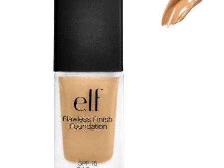 E.L.F Cosmetics Flawless Finish Foundation SPF 15 Oil Free Caramel 23 g 0.8 oz Supply