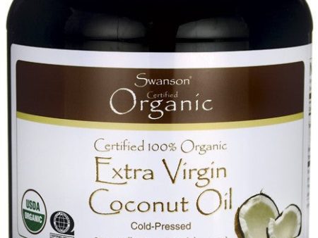 Swanson Certified 100% Organic Extra Virgin Coconut Oil 1.53kg For Cheap