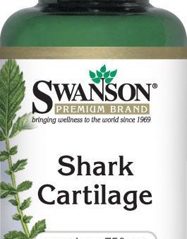 Swanson Premium Shark Cartilage 750mg 250 Capsules For Cheap