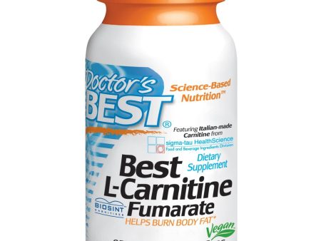 Doctor s Best, Best Carnitine Fumarate, 855mg, 180 VCaps For Cheap