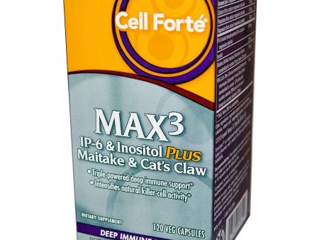 Enzymatic Therapy Cell Forte Max 3 120 VCaps - Dietary Supplement Discount