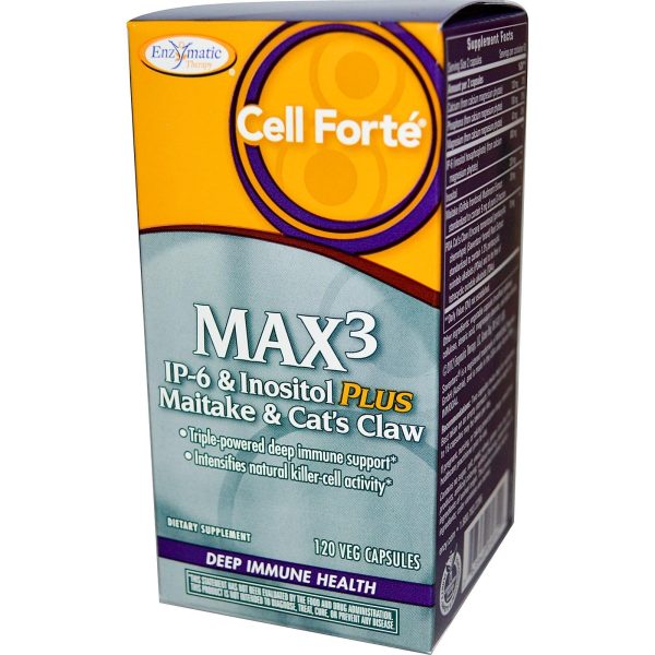 Enzymatic Therapy Cell Forte Max 3 120 VCaps - Dietary Supplement Discount