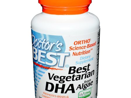 Doctor s Best Best Vegetarian DHA From Algae, 200mg, 60 SoftGels For Cheap