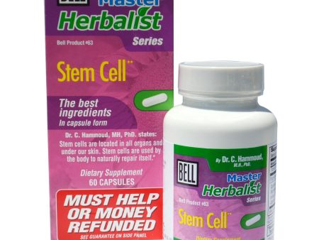 Bell Lifestyle, Master Herbalist Series, Stem Cell Activator, 60 Capsules Online