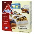 Atkins, Greek Yogurt Bar, Blueberry, 15 Bars, 48 g Each Online