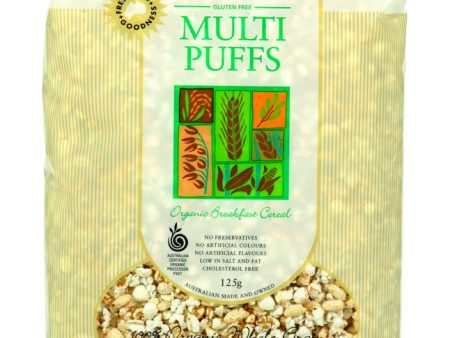 Good Morning Cereals, Multi Puffs, Organic & Gluten Free, 125 g Online Hot Sale