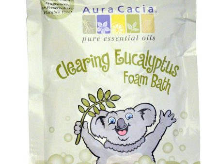 Aura Cacia, Clearing Foam Bath Eucalyptus (70.9g) Online now