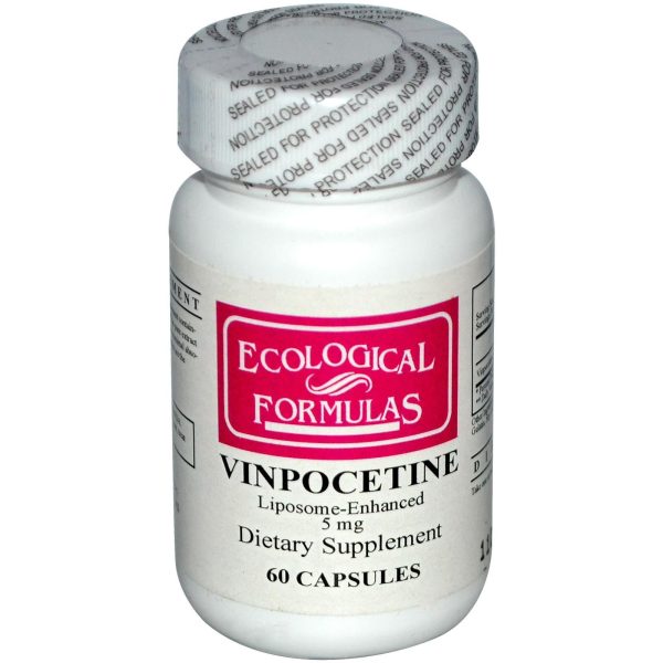 Cardiovascular Research Ltd., Ecological Formulas, Vinpocetine, 5 mg, 60 Capsules Discount