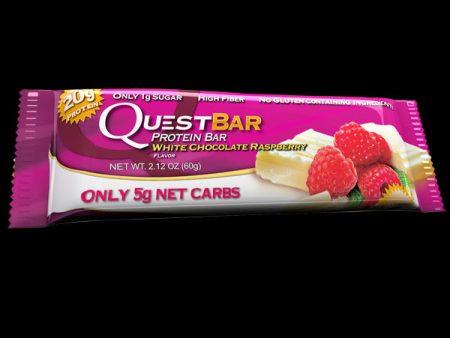 Quest Nutrition Protein Bar White Chocolate Raspberry 12 Bars 60g Each For Discount