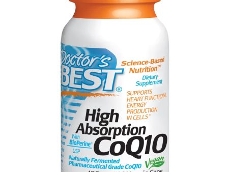 Doctor s Best High Absorption CoQ10 with Bio Perrine 100mg 120 VCaps Fashion