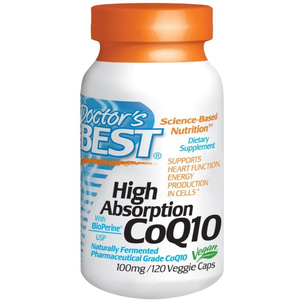 Doctor s Best High Absorption CoQ10 with Bio Perrine 100mg 120 VCaps Fashion