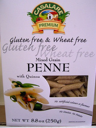 Casalare, Mixed Grain Penne, with Quinoa, Gluten Free & Wheat Free, 250 g Fashion