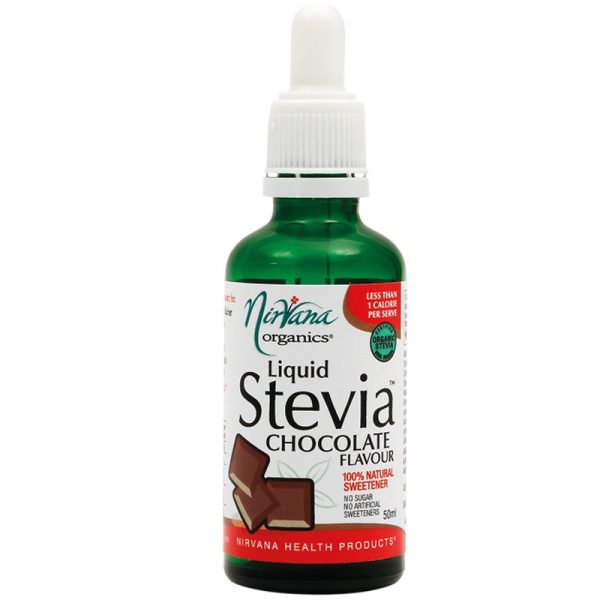 Nirvana Organics, Stevia, Liquid, Chocolate, 50 ml Fashion